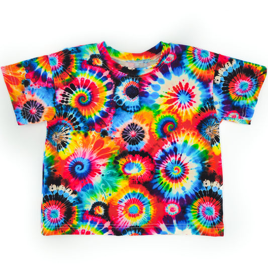 Oversized T-Shirt - Tie-Dye Swirl